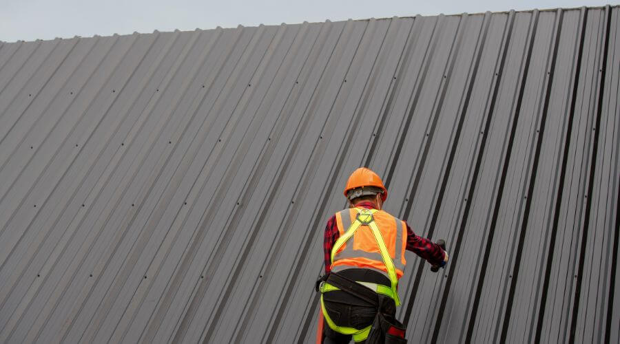 Professional metal roof installation services in Plevna, MT